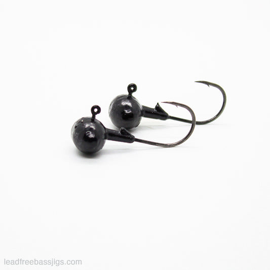 Football Jigs Owner 1/0 Great for 2.8 Keitech baits. Four baits per package.
