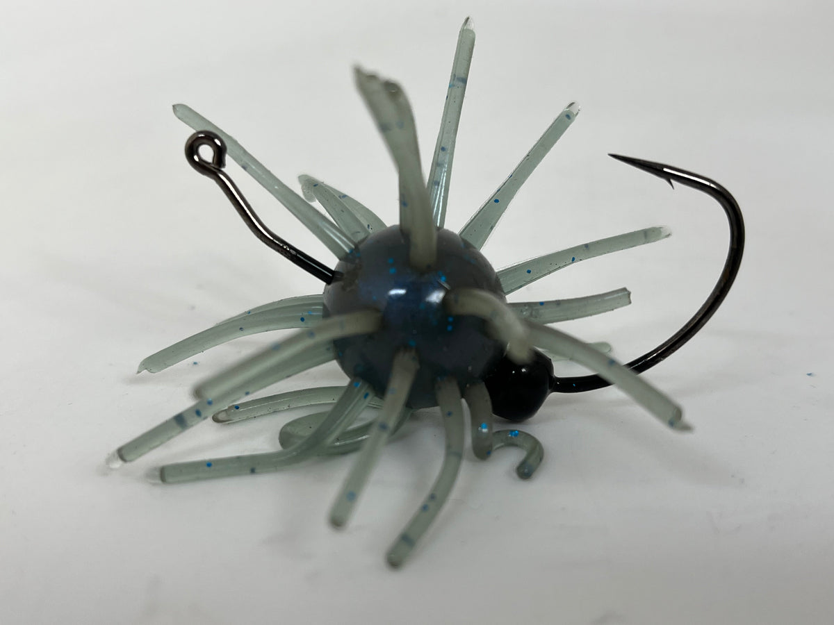 Urchin weighted hooks. NOT LEAD FREE