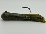 Tube heads for 2.5 and 2.75 tube baits. Five pack.