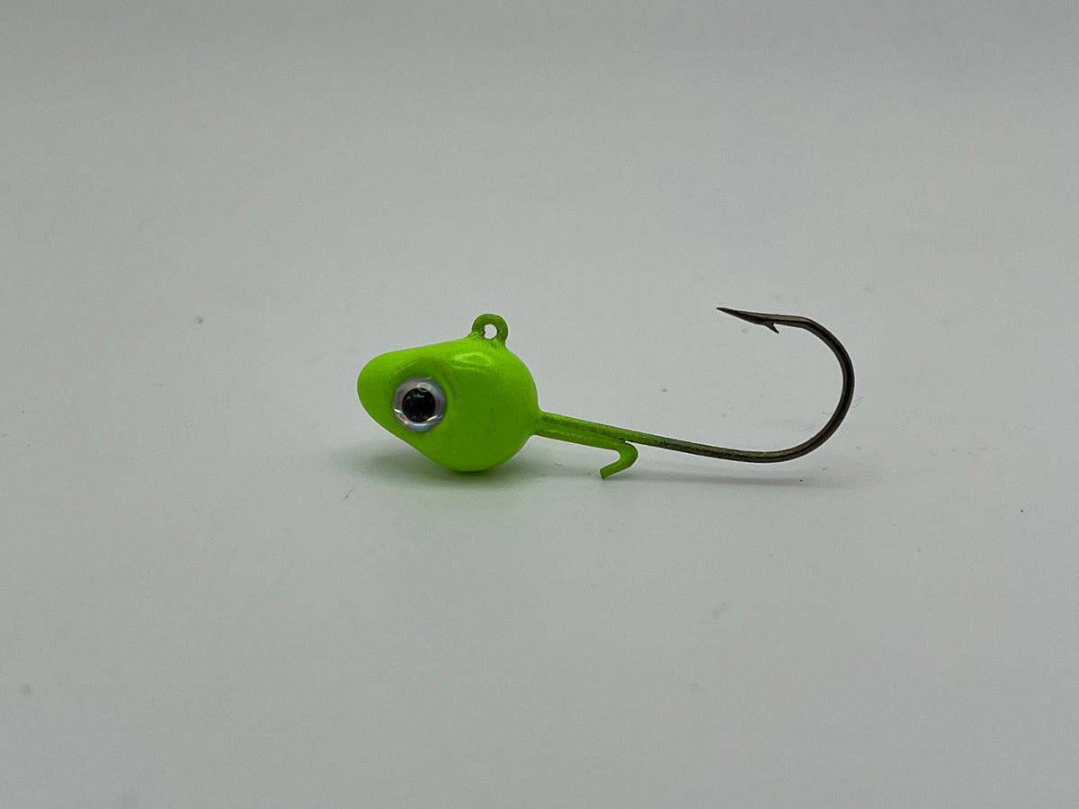 Crappie Head Jigs /  Five pack.