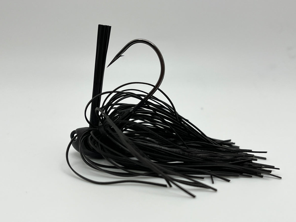 Brush Head Jigs Mustad EWG 4/0 hook or Mustad 4/0 Round bend hooks.