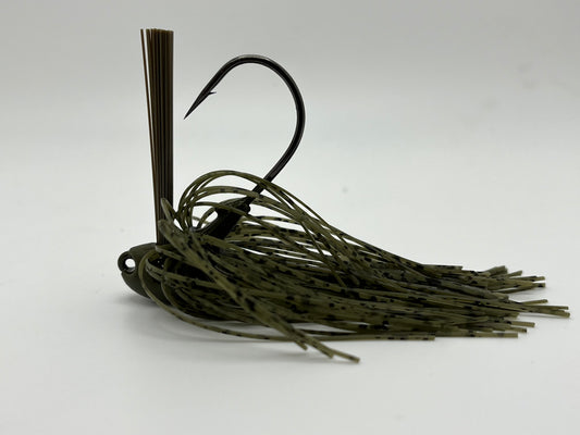 Brush Head Jigs Mustad EWG 4/0 hook or Mustad 4/0 Round bend hooks.