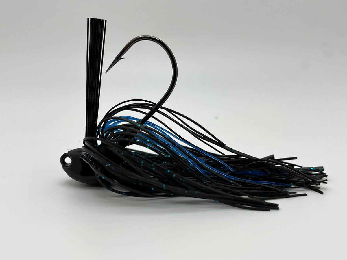 Brush Head Jigs Mustad EWG 4/0 hook or Mustad 4/0 Round bend hooks.