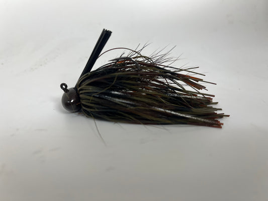 Hybrid football jigs / Hand tied with Silicone Deer and Elk hair Gamakatsu hook.