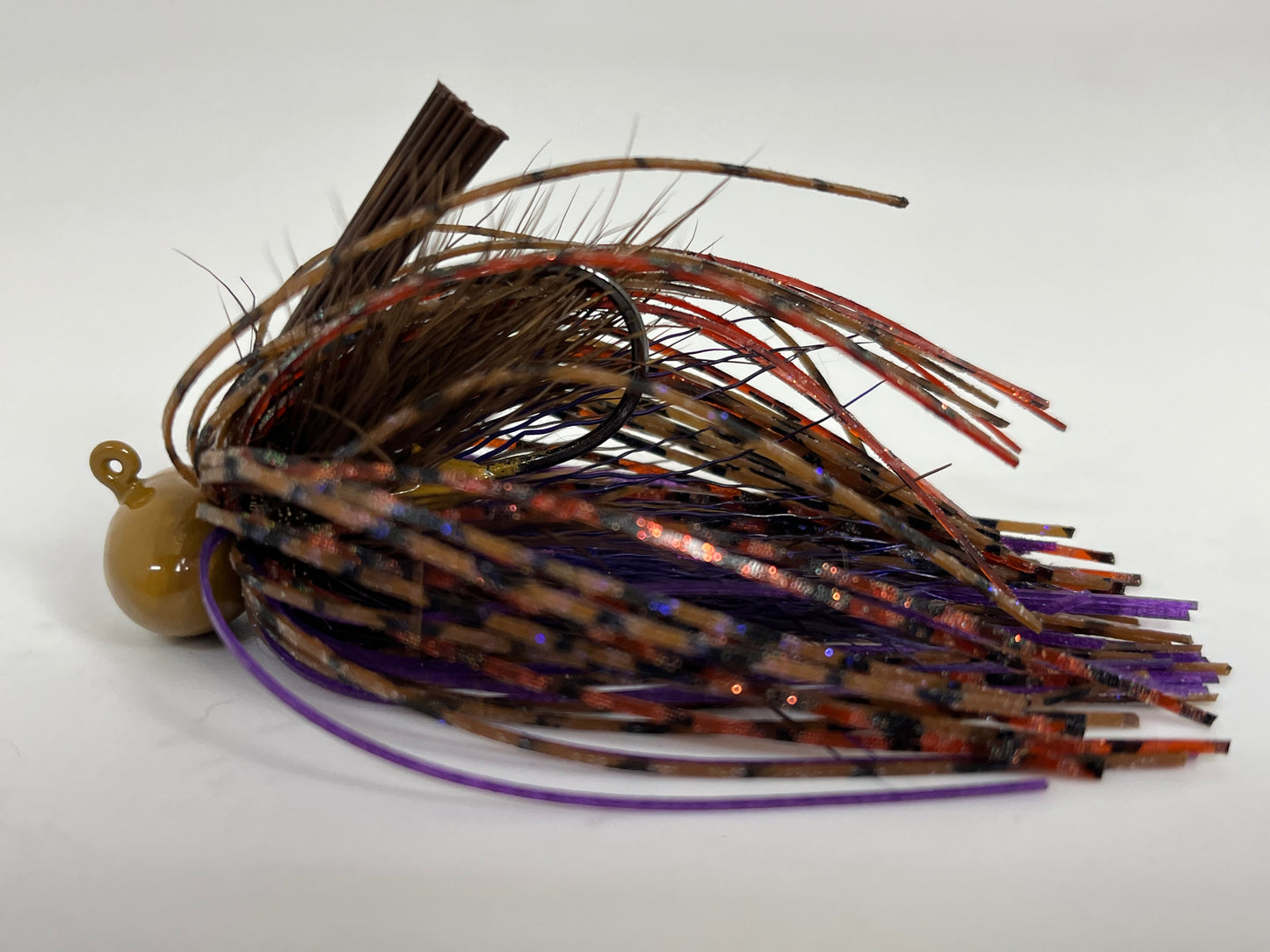 Hybrid football jigs / Hand tied with Silicone Deer and Elk hair Gamakatsu hook.