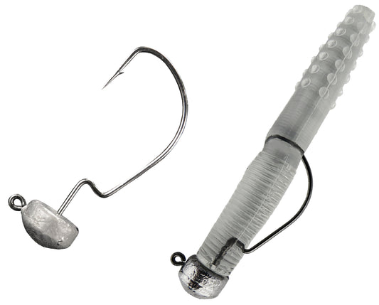 Mid West Finesse Heads - Weedless Wide Gap Victory Hooks.Five pack