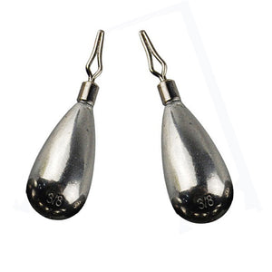 Tungsten Tear Drop Shot Weights  / These come two per package.