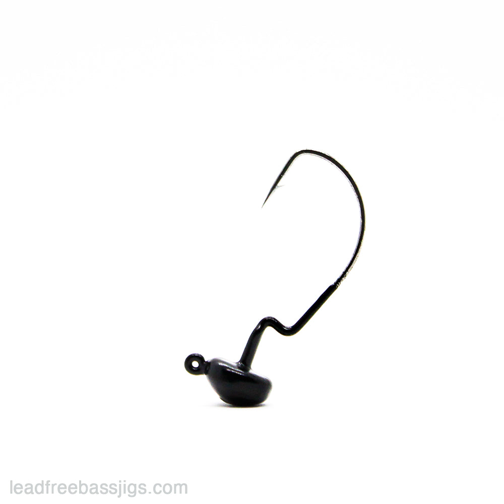 Mid West Finesse Heads - Weedless Wide Gap Victory Hooks.Five pack