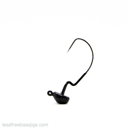Mid West Finesse Heads - Weedless Wide Gap Victory Hooks.Five pack